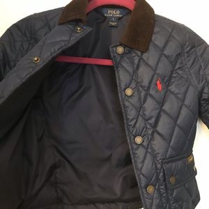 Kids Polo by Ralph Lauren Quilted Jacket, Navy